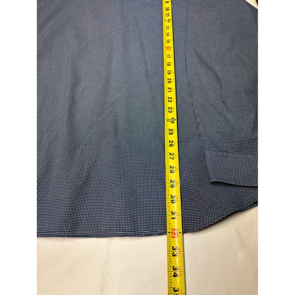 Ralph Lauren Ellington Mens XL Gingham Button Down Long Sleeve Shirt Blue - Picture 7 of 9